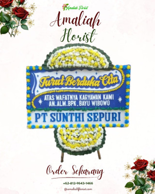 Papan Bunga Duka di Krempong