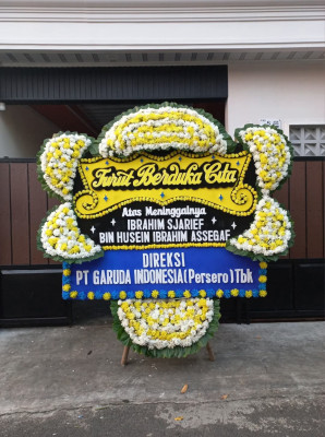 Papan Bunga Duka di Krempong
