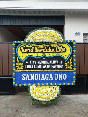Papan Bunga Duka di Krempong